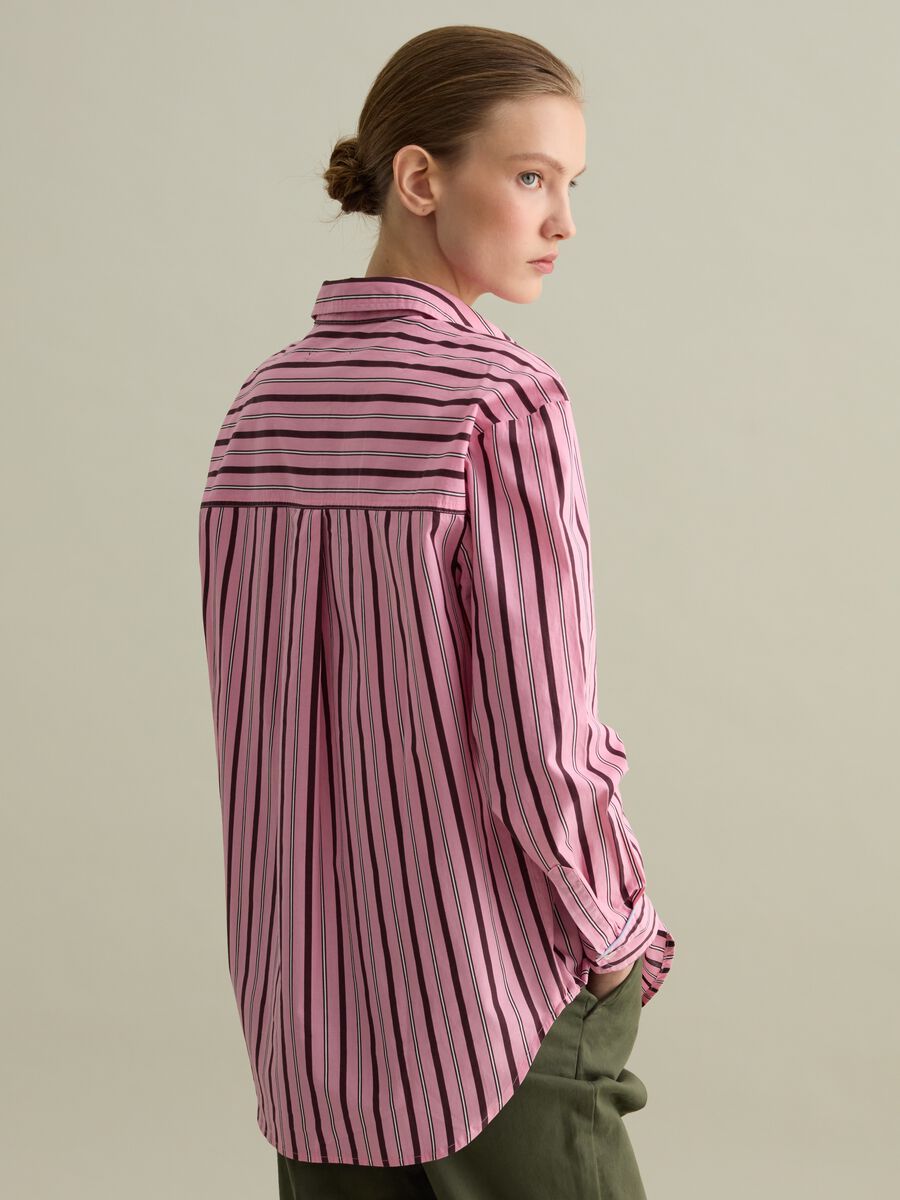 Striped Oxford shirt with pocket_3
