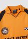 Orange short-sleeve polo shirt, regular fit_5