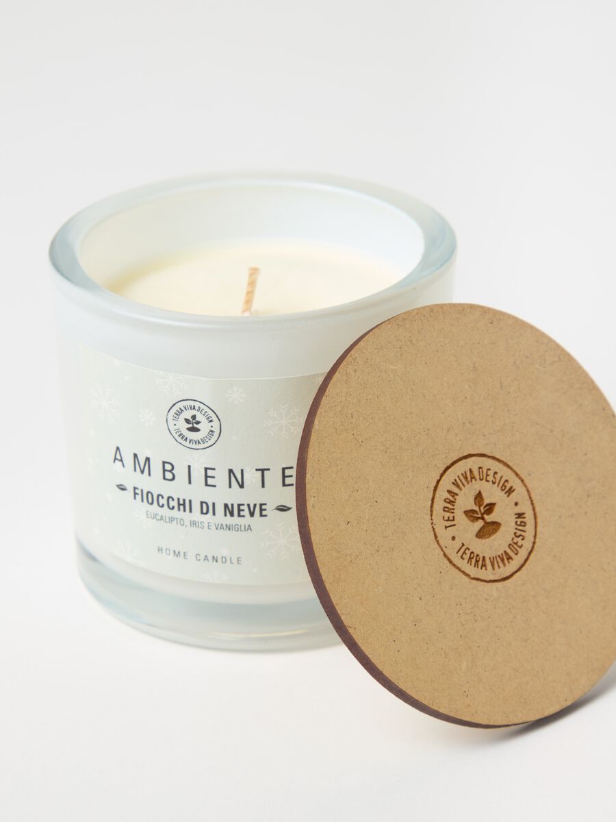 "Snowflakes" ambient candle_2