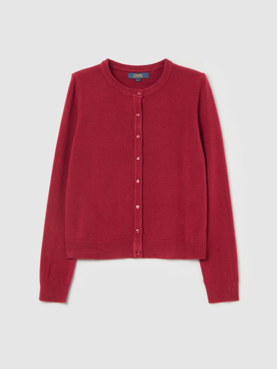 Cardigan con scollo rotondo_4