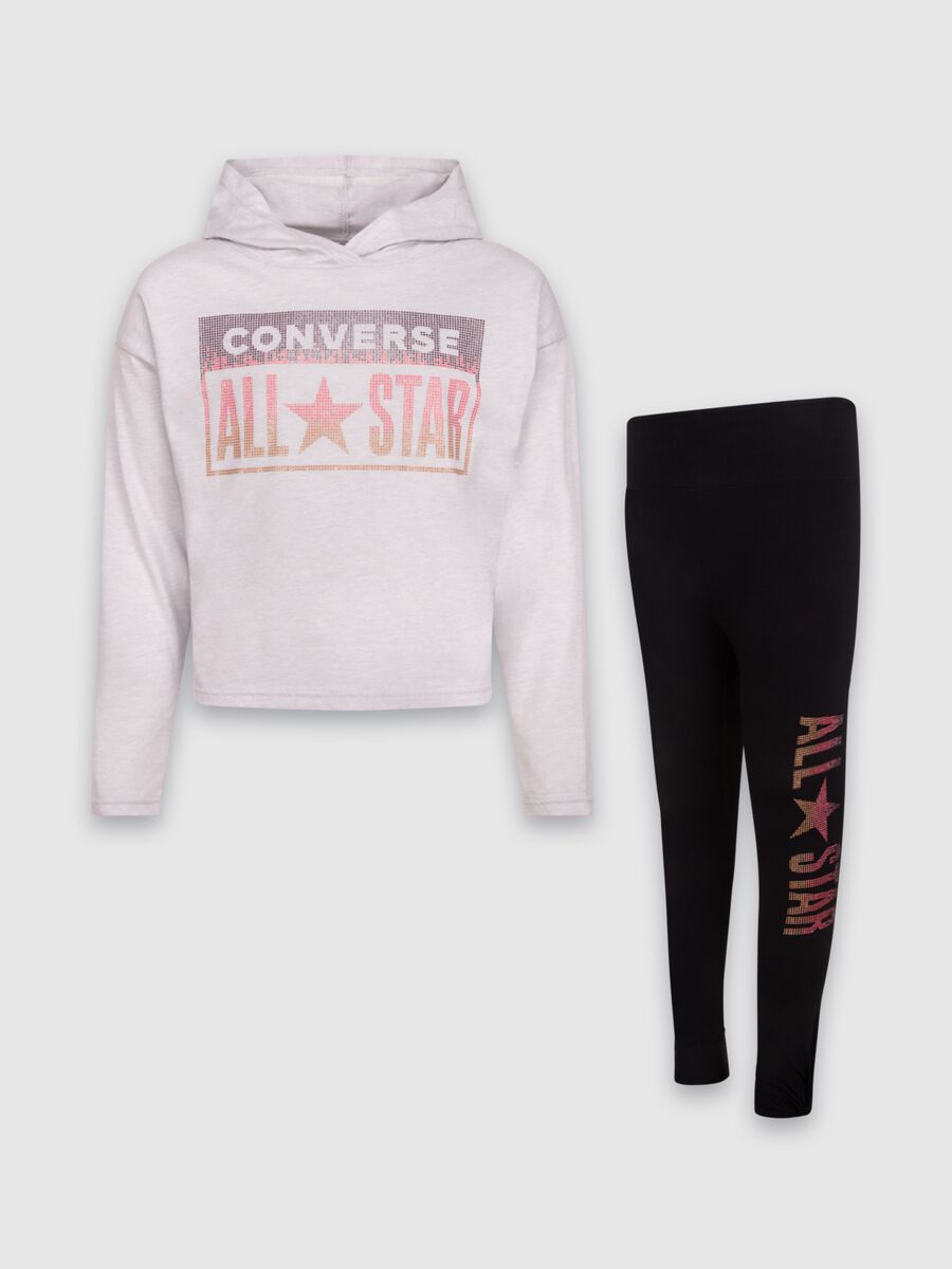 Set felpa con cappuccio e leggings_0