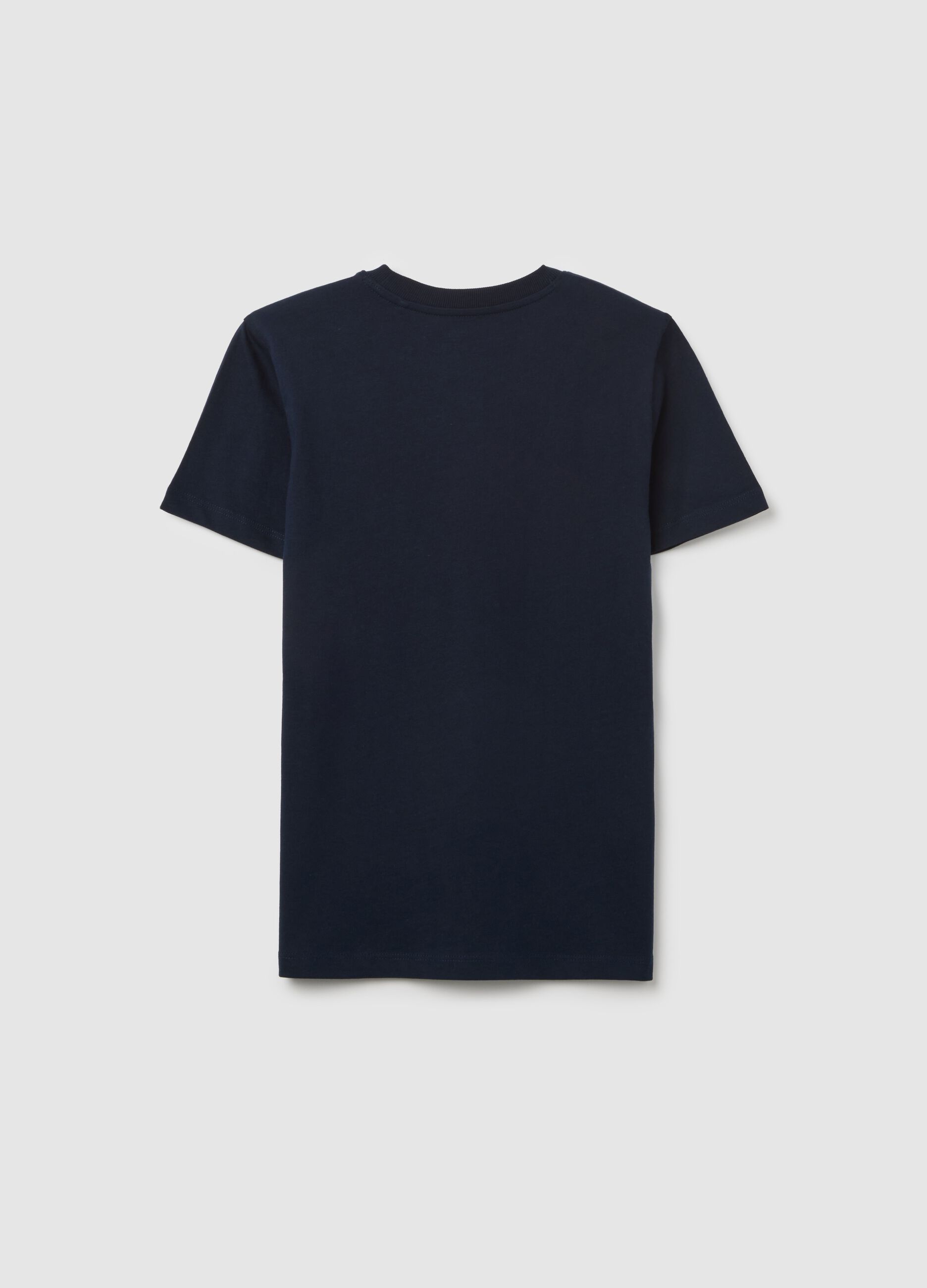 OVS Kids Blue Short Sleeve Cotton T-shirt