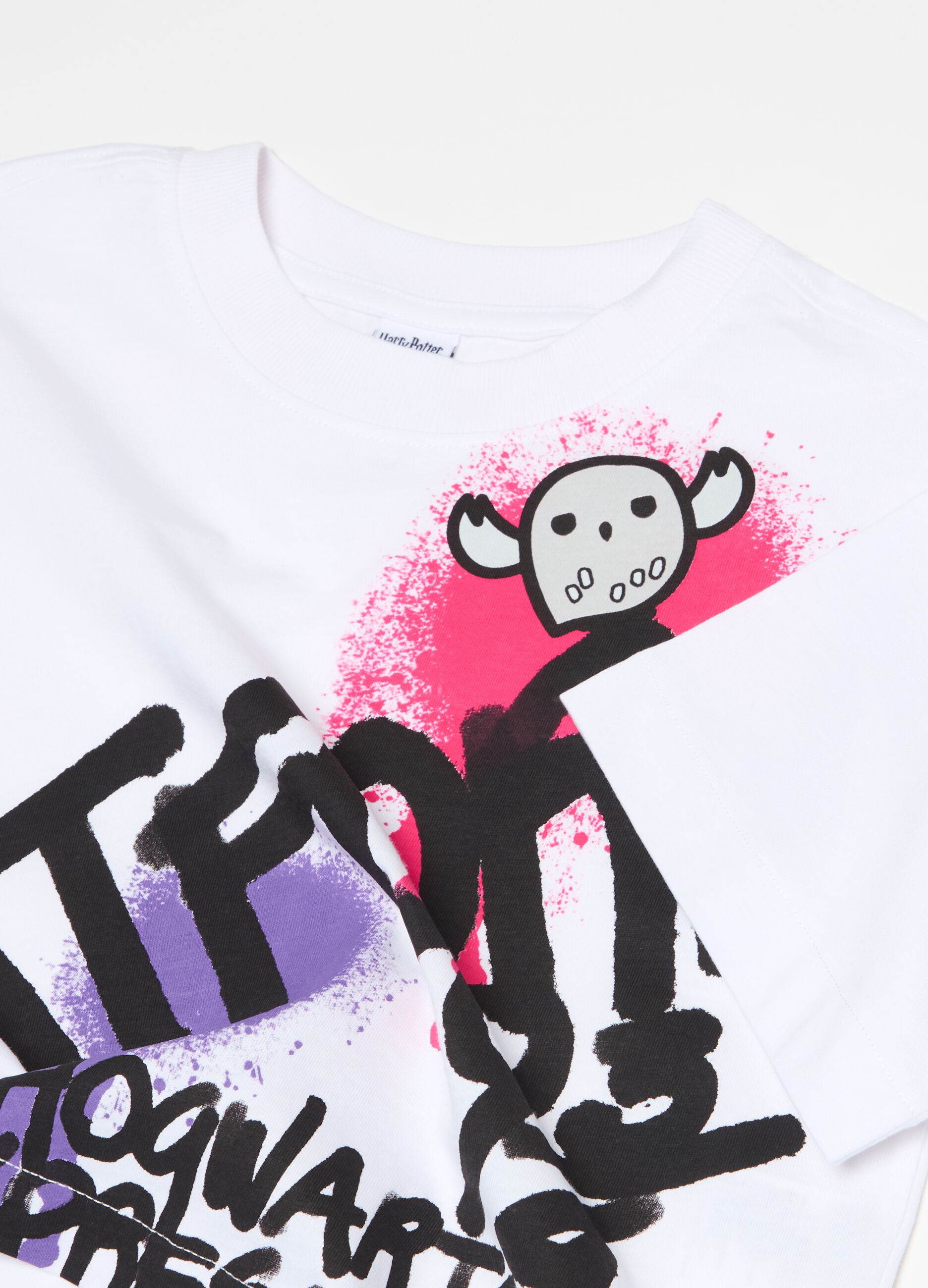 T shirt in cotone stampa Harry Potter