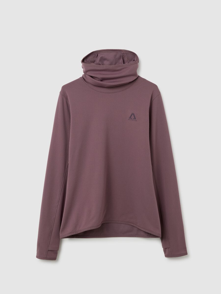 Maglia a maniche lunghe con cappuccio ALTAVIA WITH DEBORAH COMPAGNONI_4