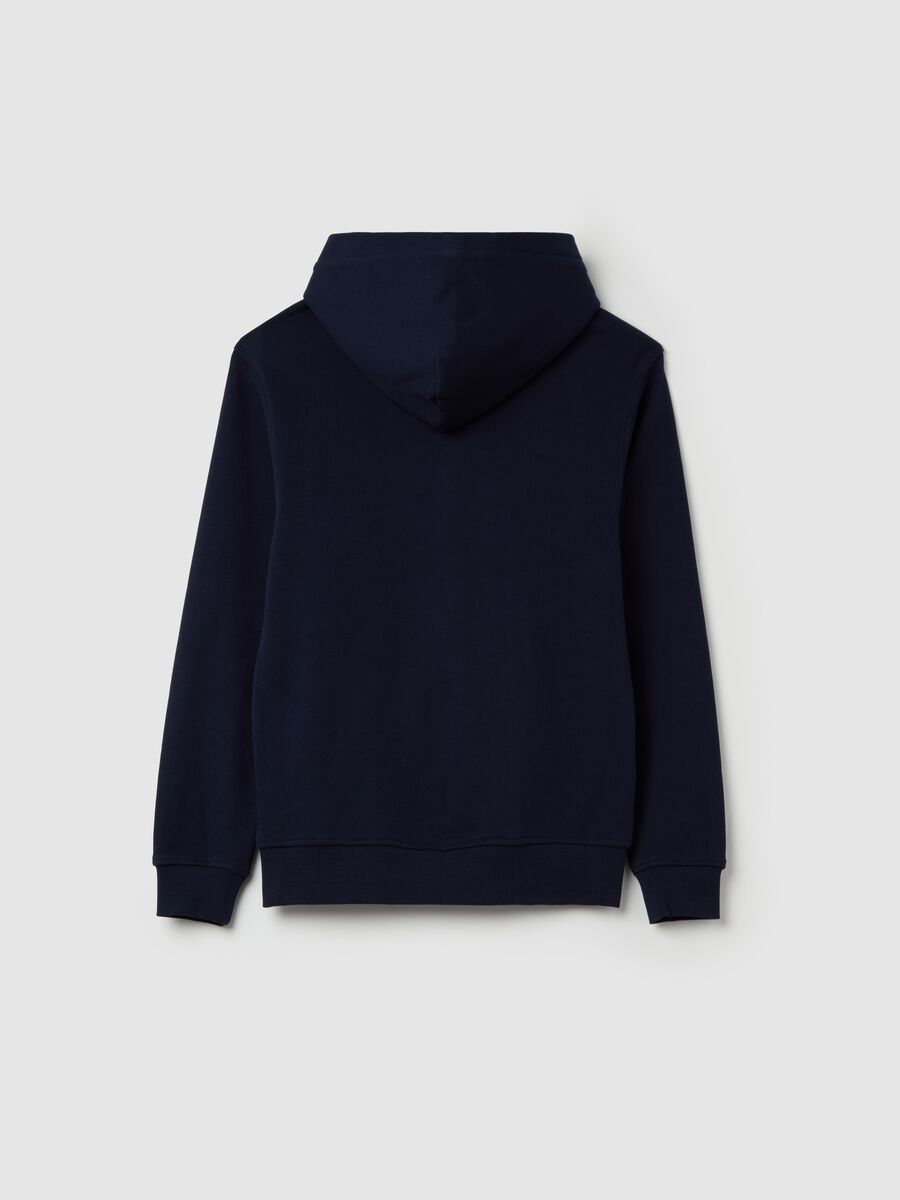 French terry full-zip hoodie_4