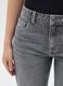 Grey Straight Denim Jeans_3