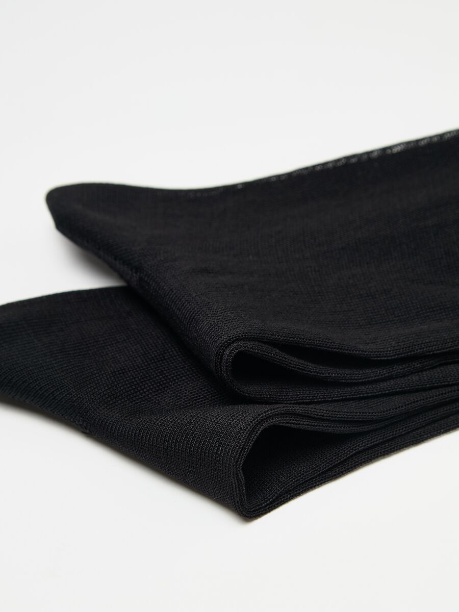Three-pair pack midi socks in Scottish yarn_1