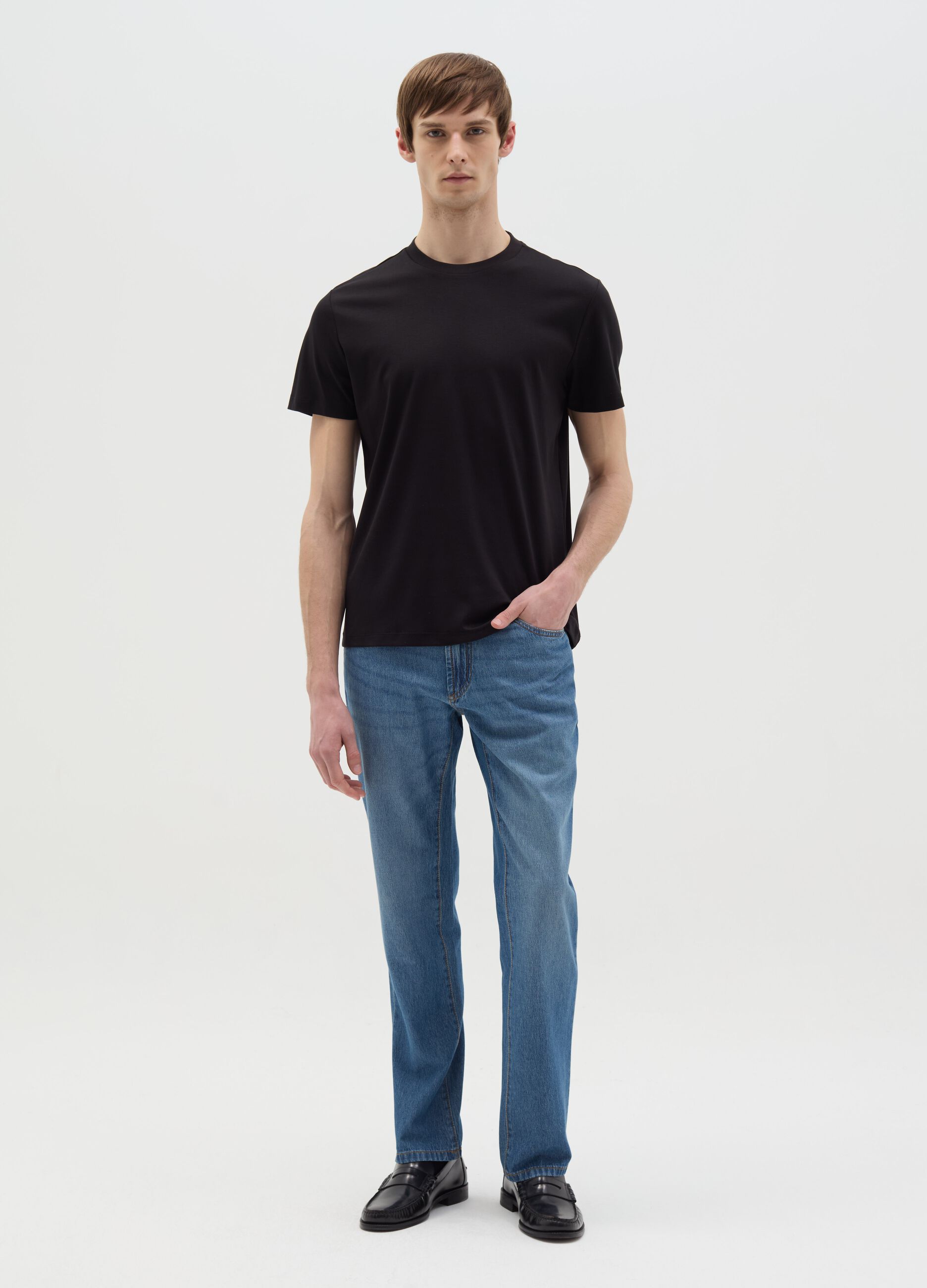 Jeans regular fit cinque tasche