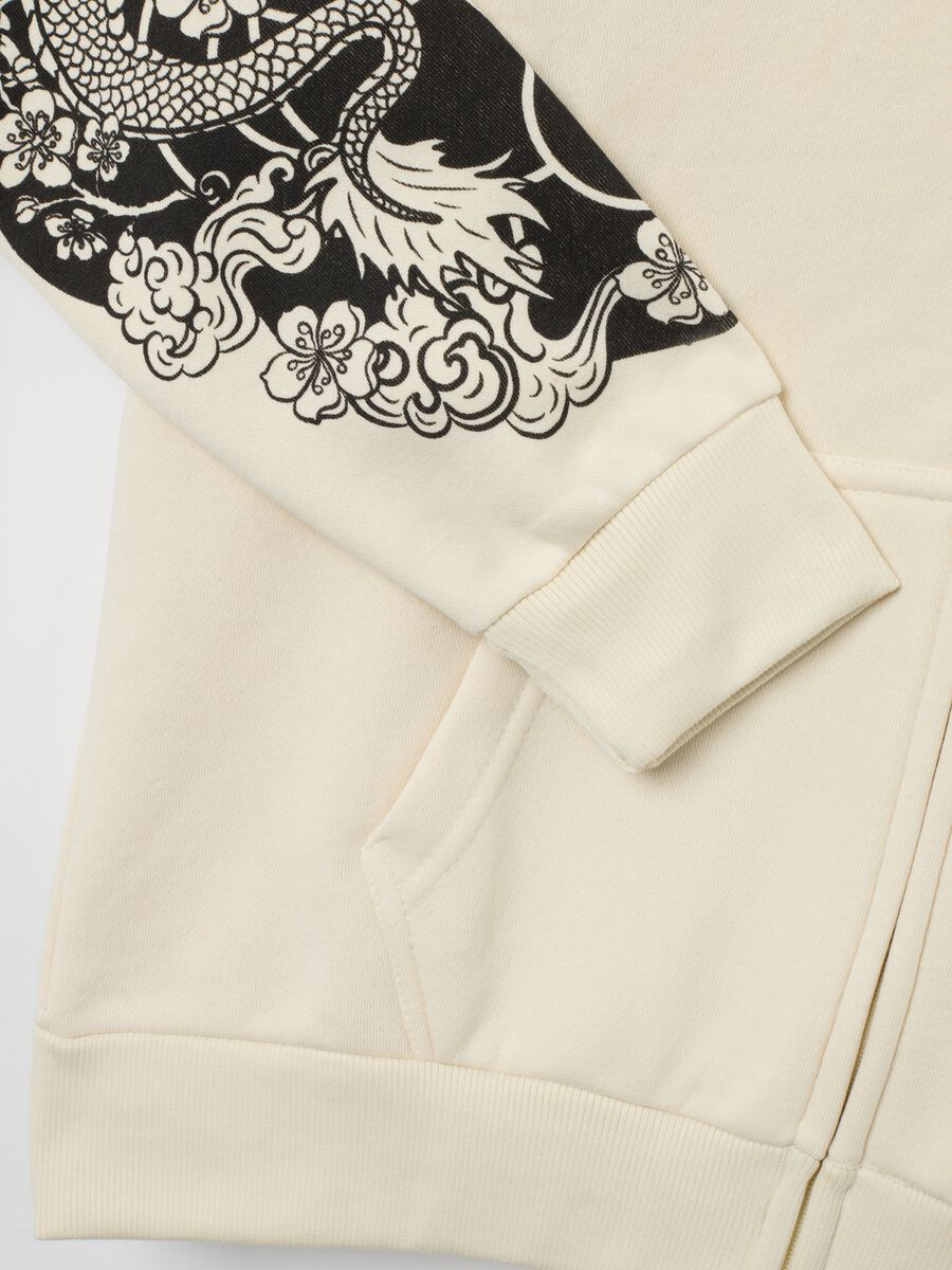 Multicolour Cotton Blend Sweatshirt_5