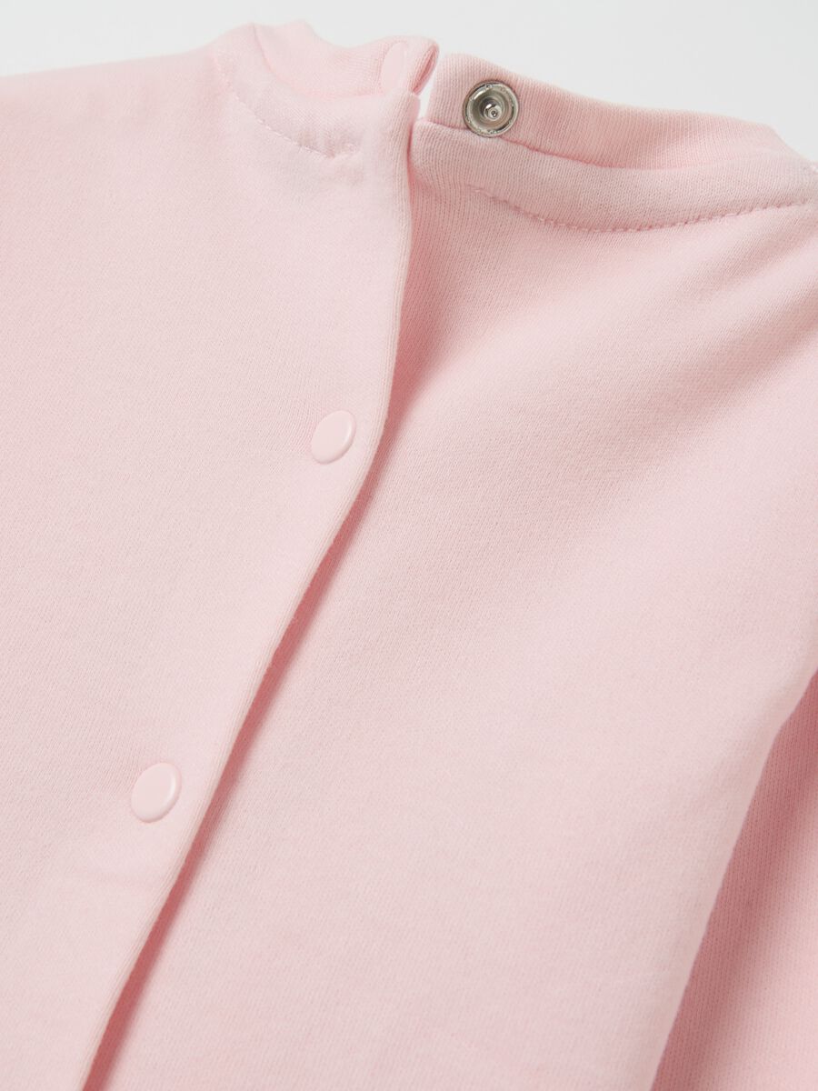 T-shirt in cotone bio stampa "forever friends"_3