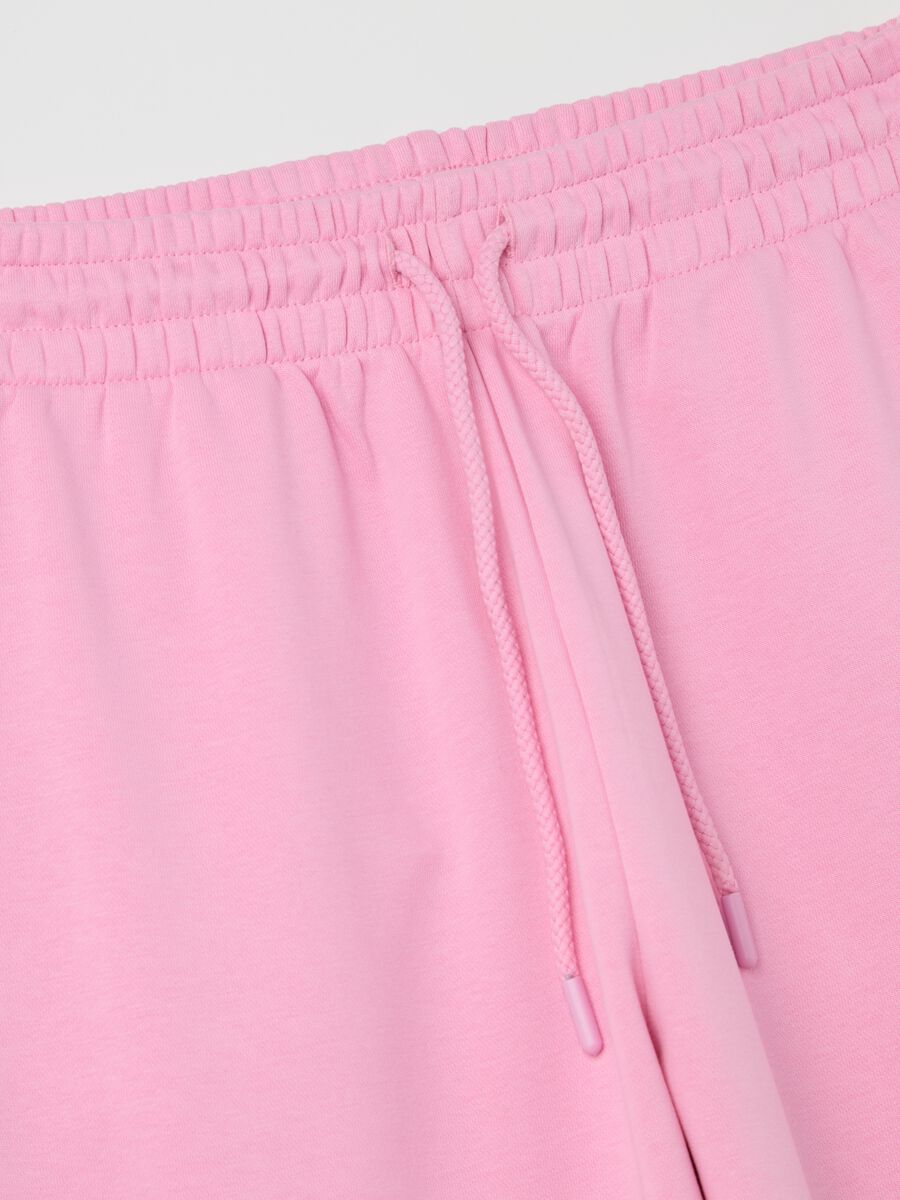 Essential joggers in fleece with drawstring_5