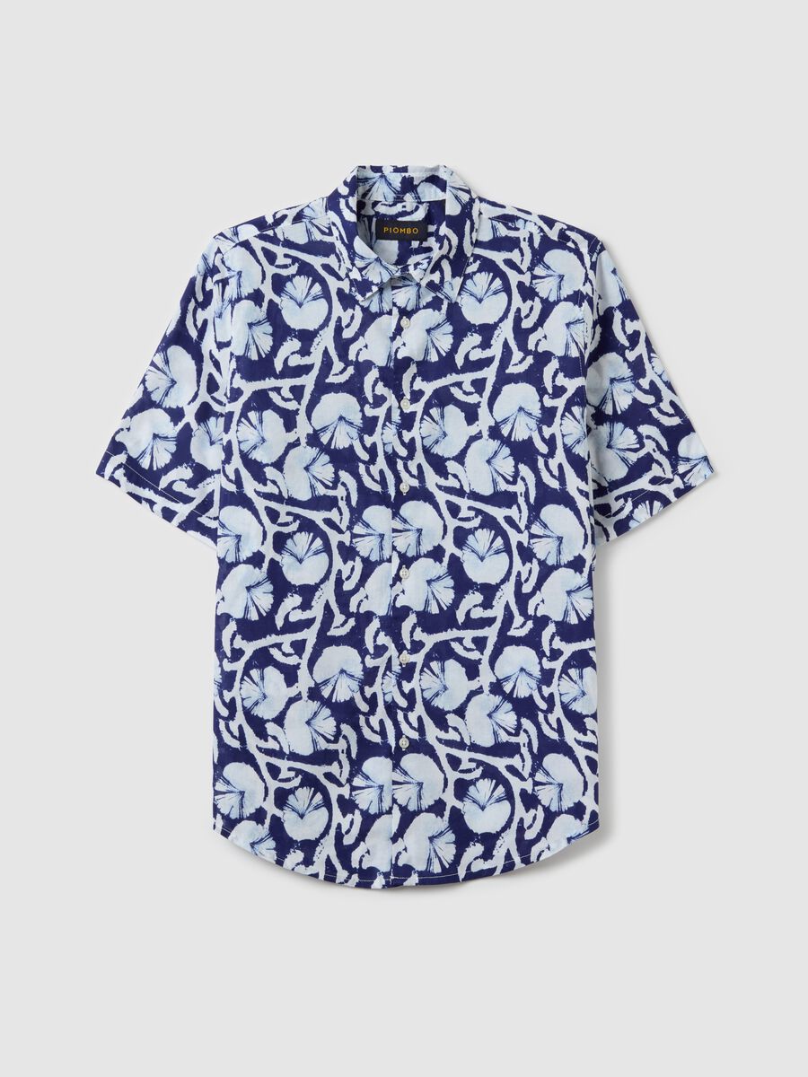 Short-sleeved shirt with print_4