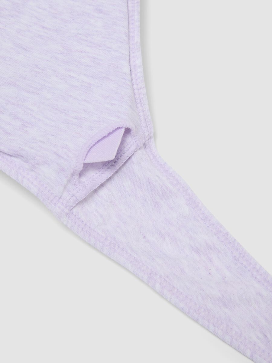 Girls&rsquo; purple stretch cotton triangle bra_3