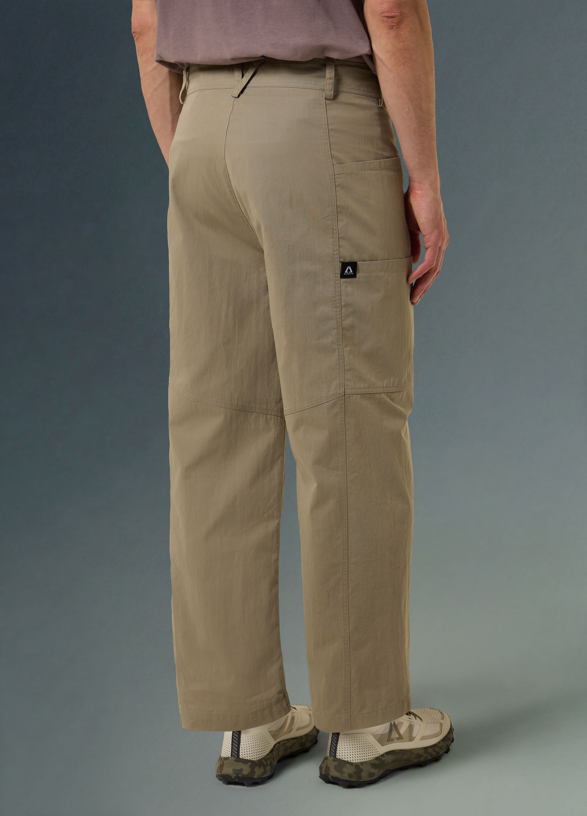 ALTAVIA WITH DEBORAH COMPAGNONI utility barrel trousers
