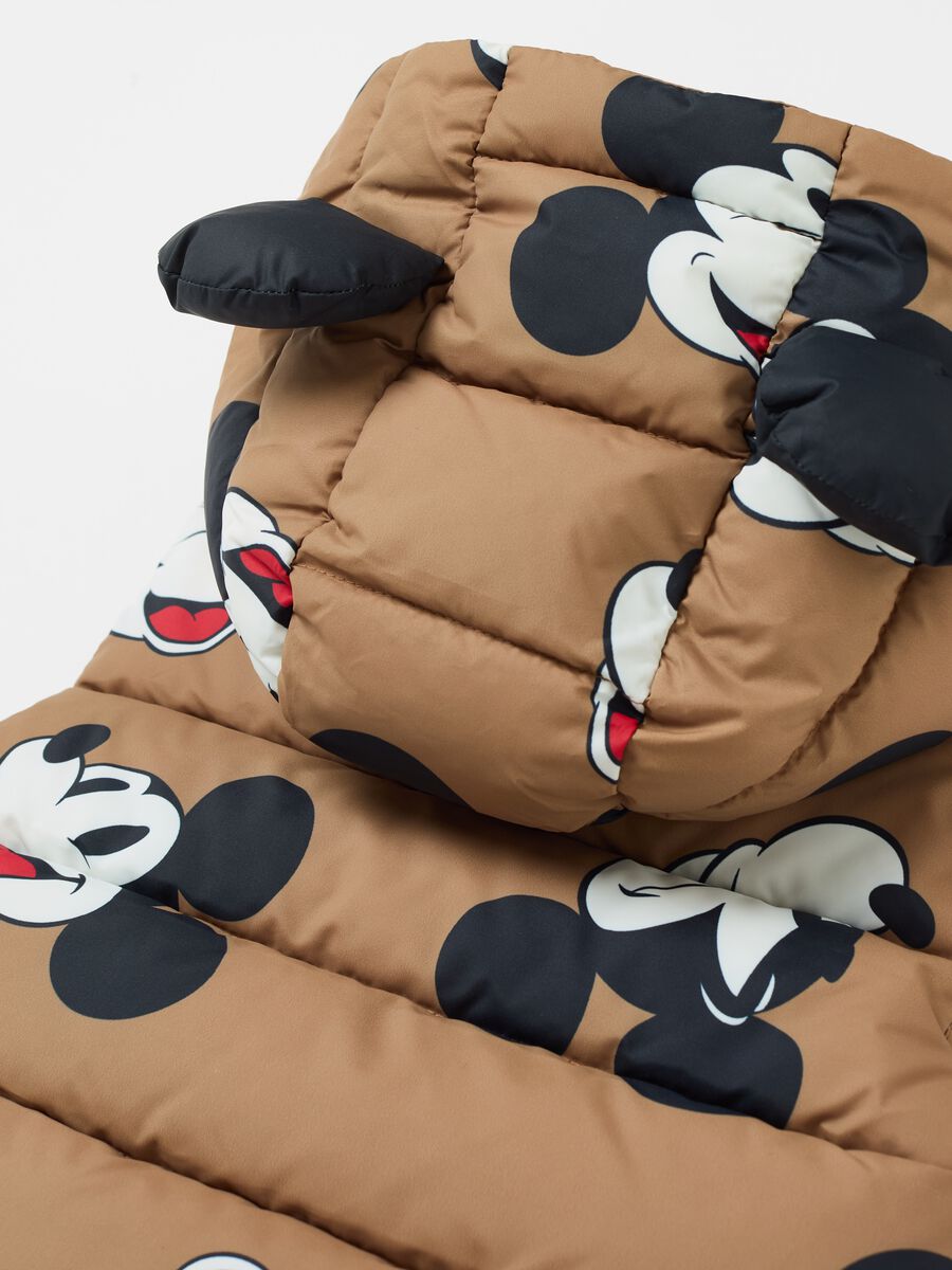 Quilted Mickey Mouse gilet with hood_3