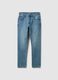 Jeans in puro cotone blu slim fit_4