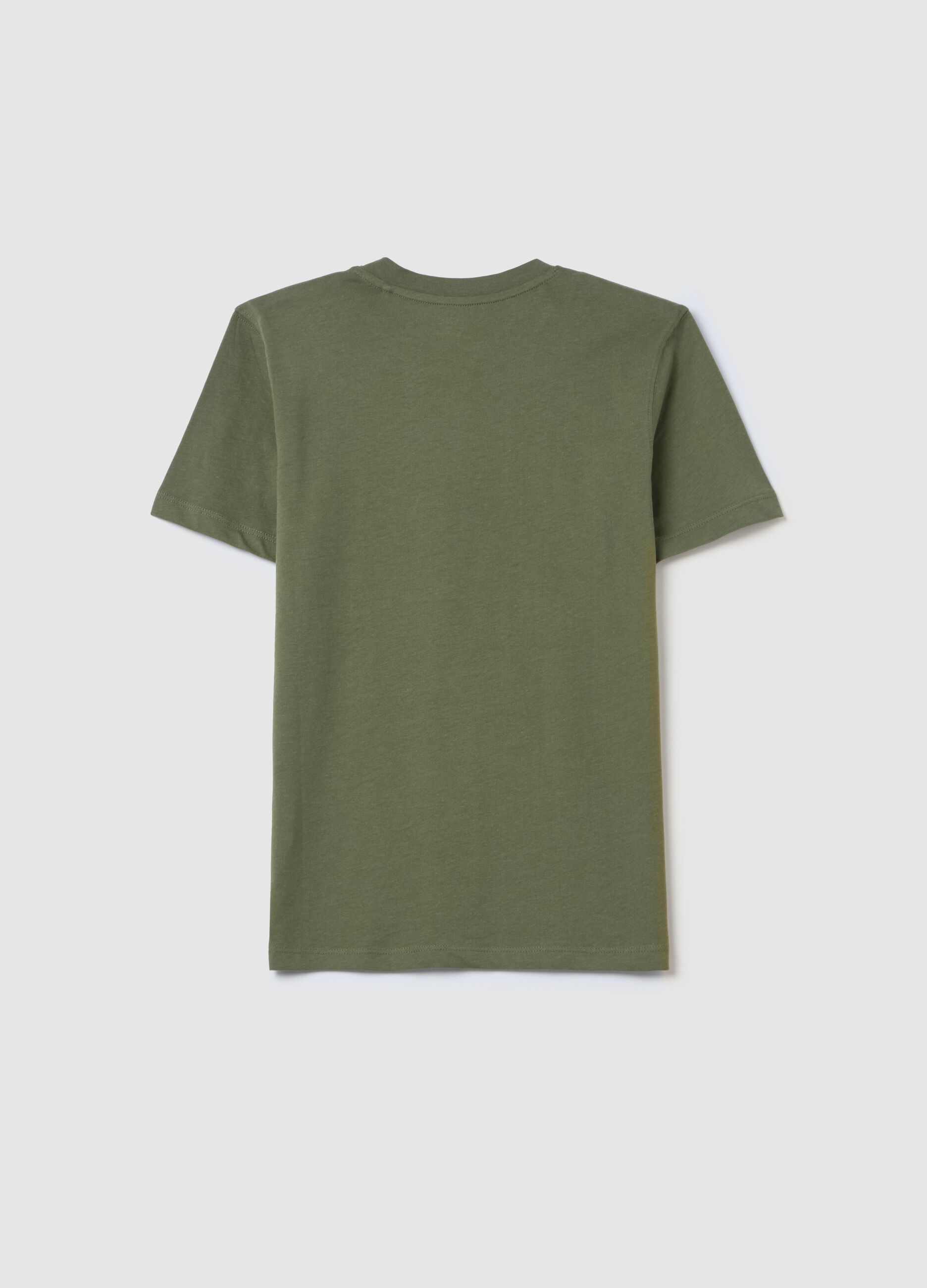 Cotton T-shirt with print