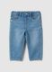 Boys' blue stretch denim trousers with regular fit_0