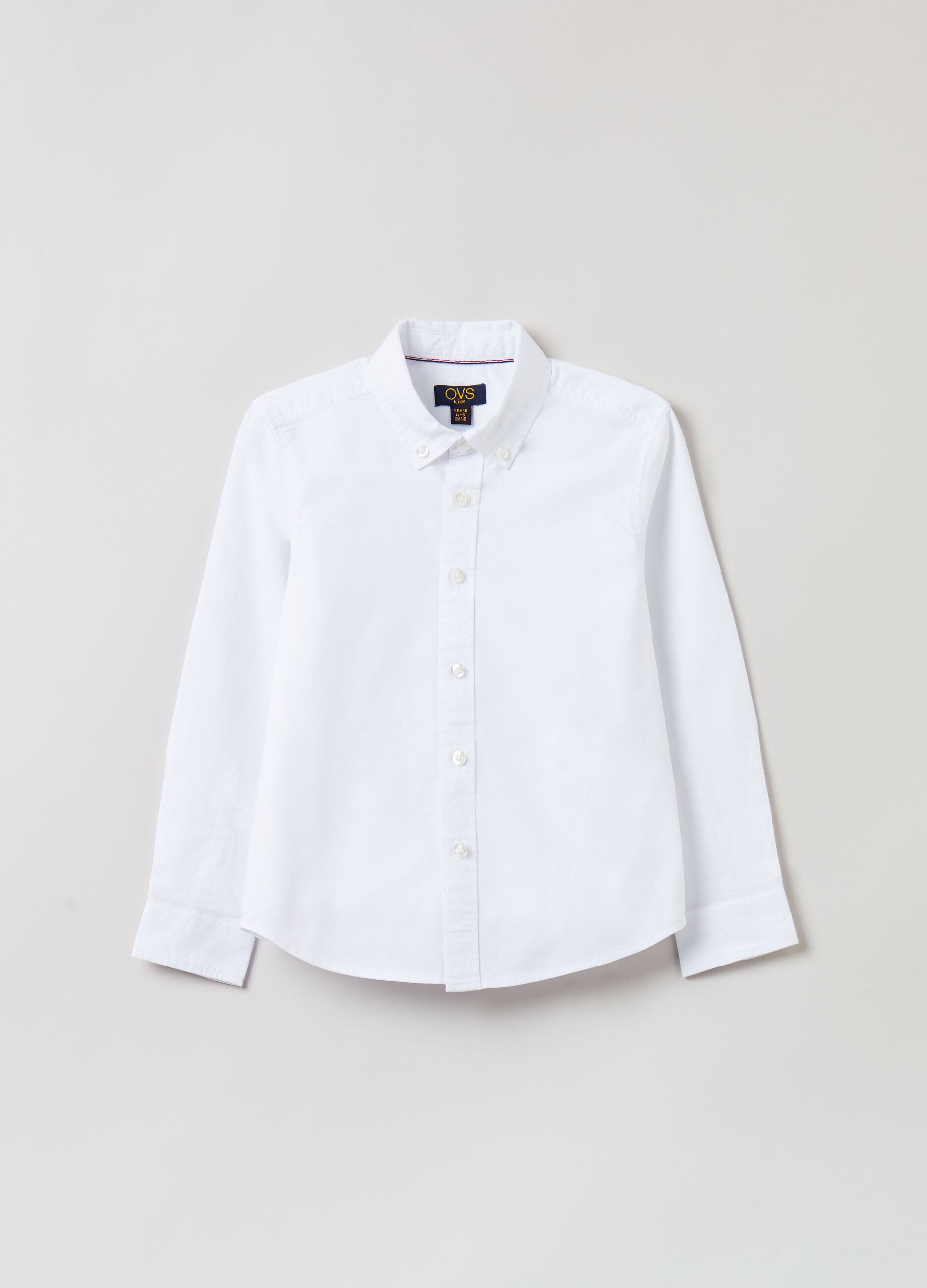 Camicia in cotone chambray_0
