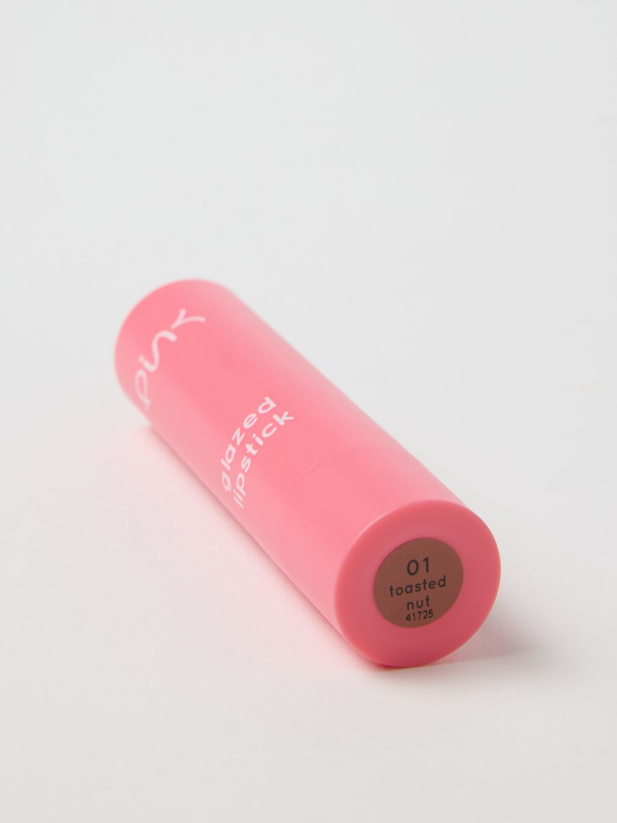 Glazed Lipstick 01 Toasted Nut_2
