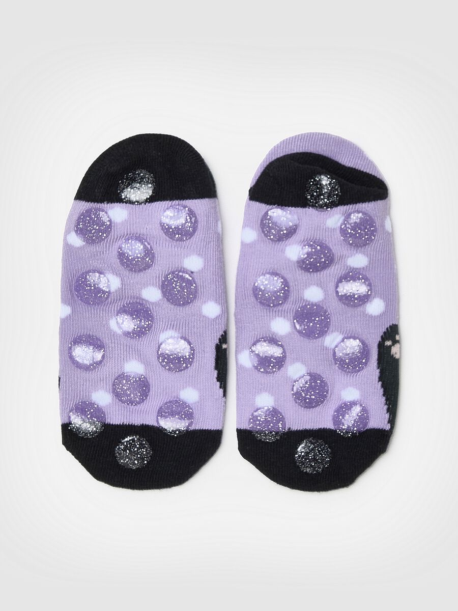 Calze da bambina in misto cotone multicolor slim fit_1