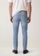 Light blue skinny stretch cotton jeans_3