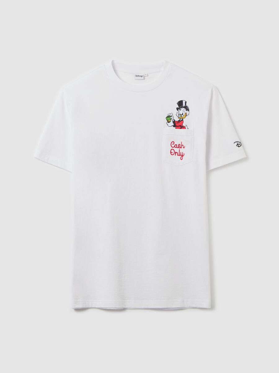 Cotton T-shirt with Scrooge McDuck print_4