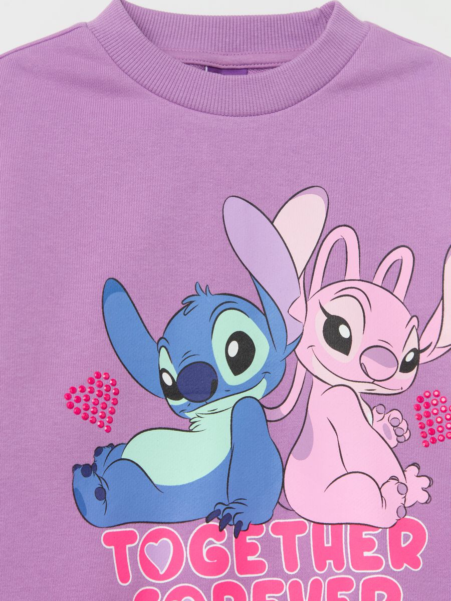 Jogging set with Angel & Stitch print_2