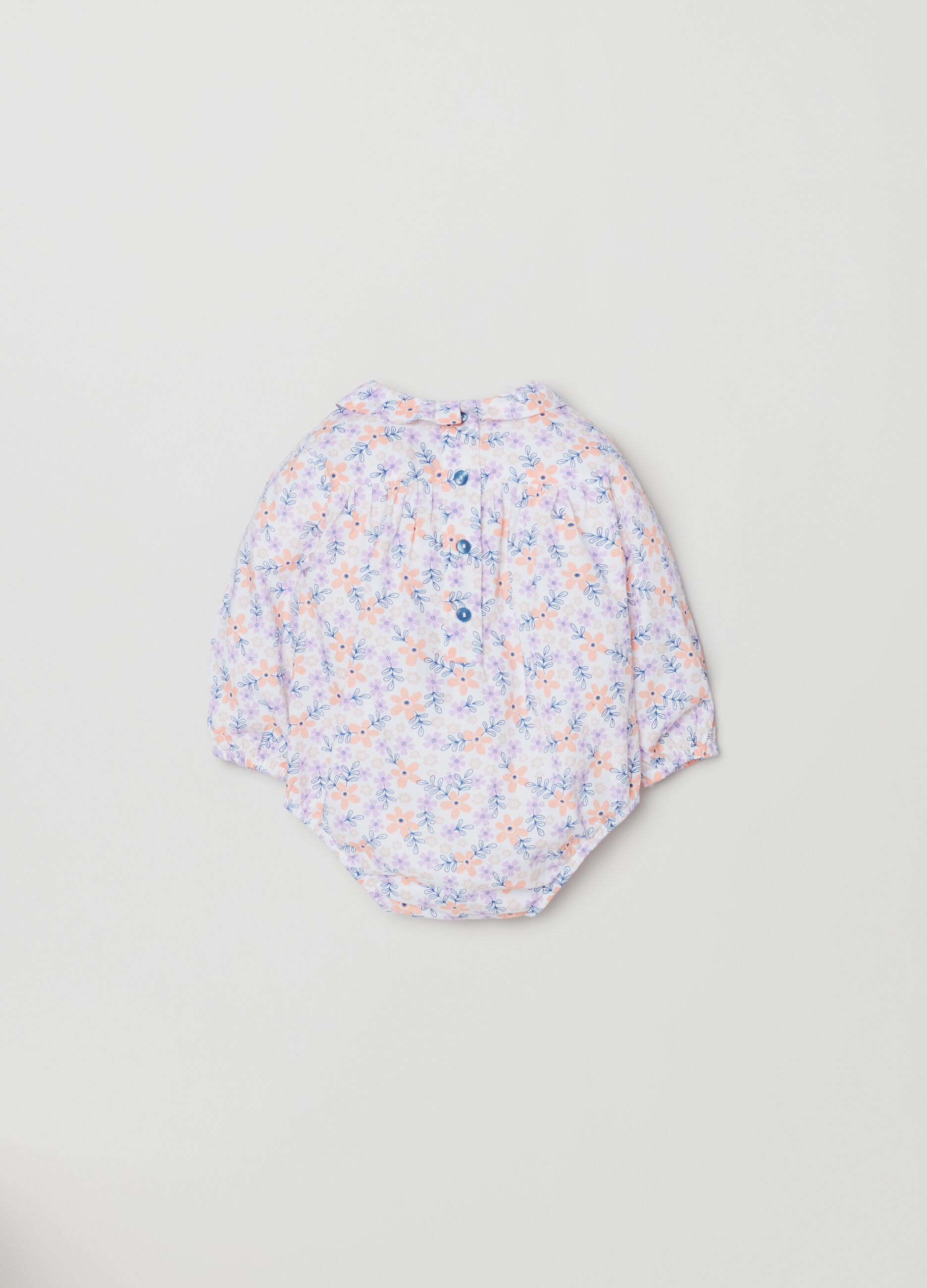Body in popeline con fantasia floreale_1