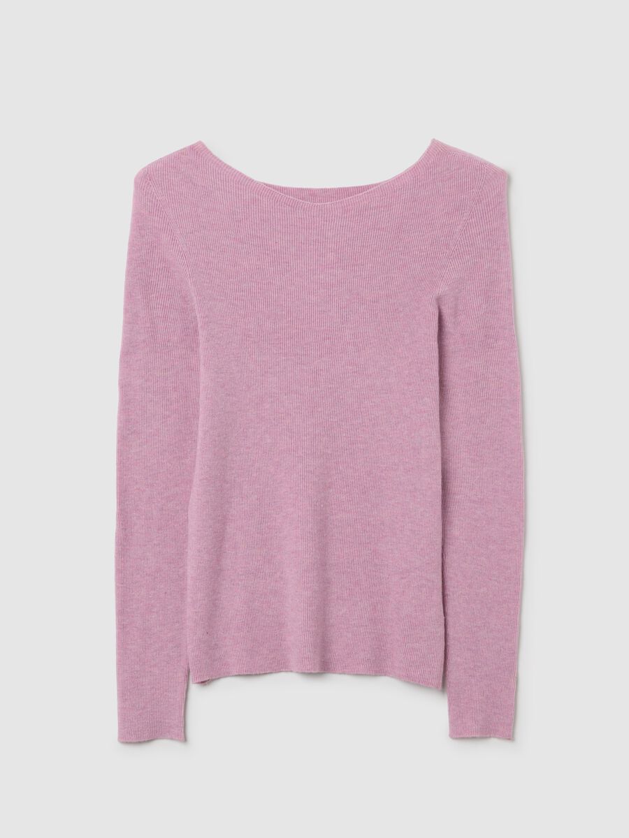 Maglione rosa regular fit_4