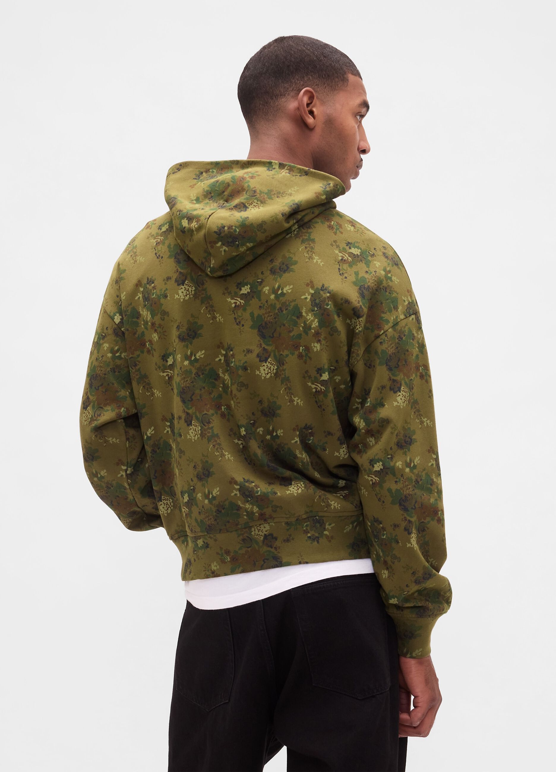 Green Hooded Sweatshirt