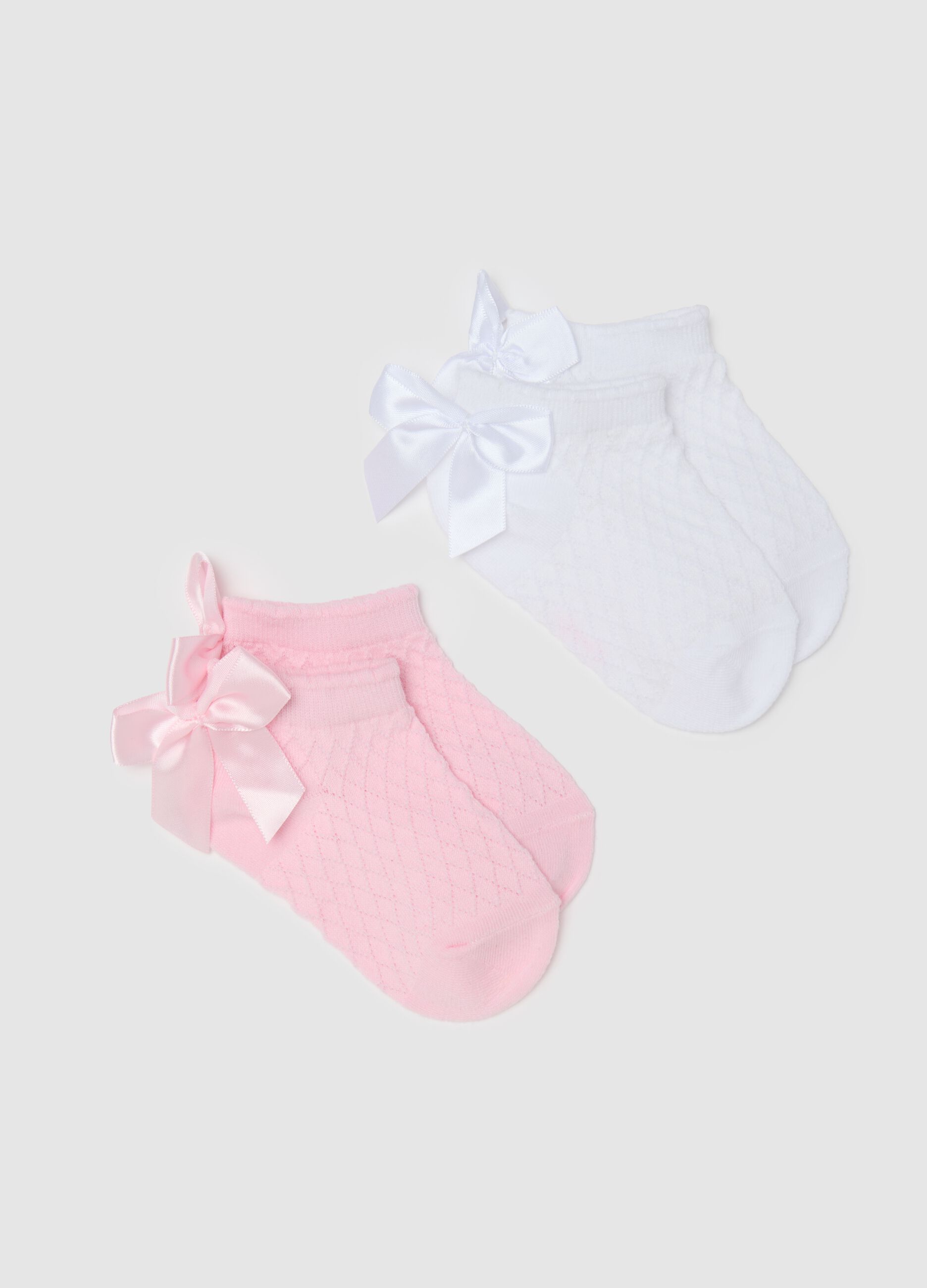 Short Socks with Decorative Bows by OVS Kids