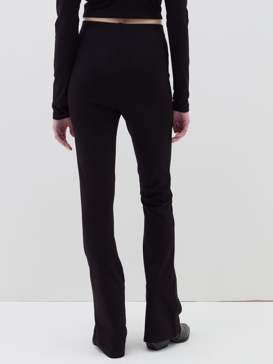 Leggings flare fit stretch_2