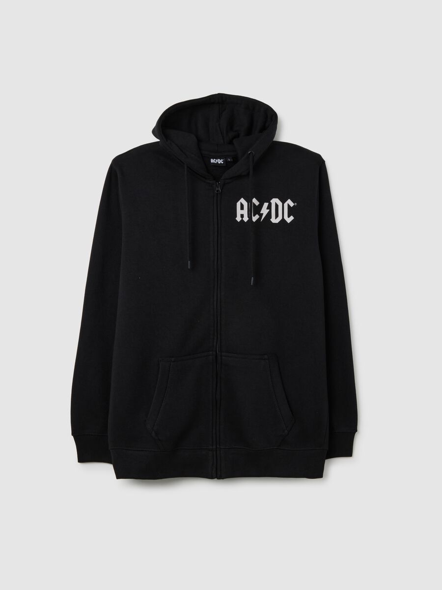Black full zip hoodie_0