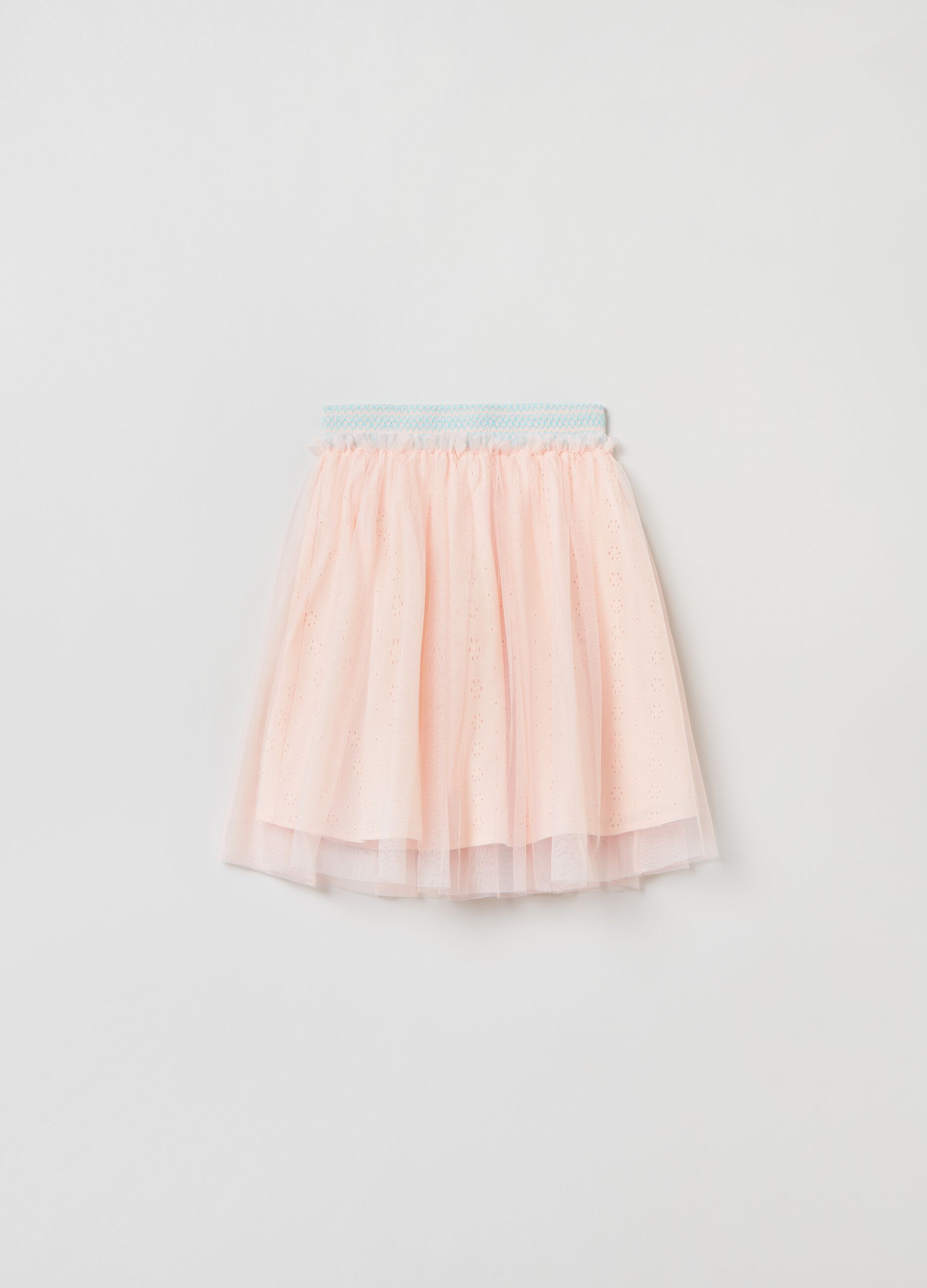 Gonna in sangallo con tulle_0