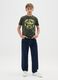 Boys' Pure Cotton Blue Relaxed-Fit Jeans_0