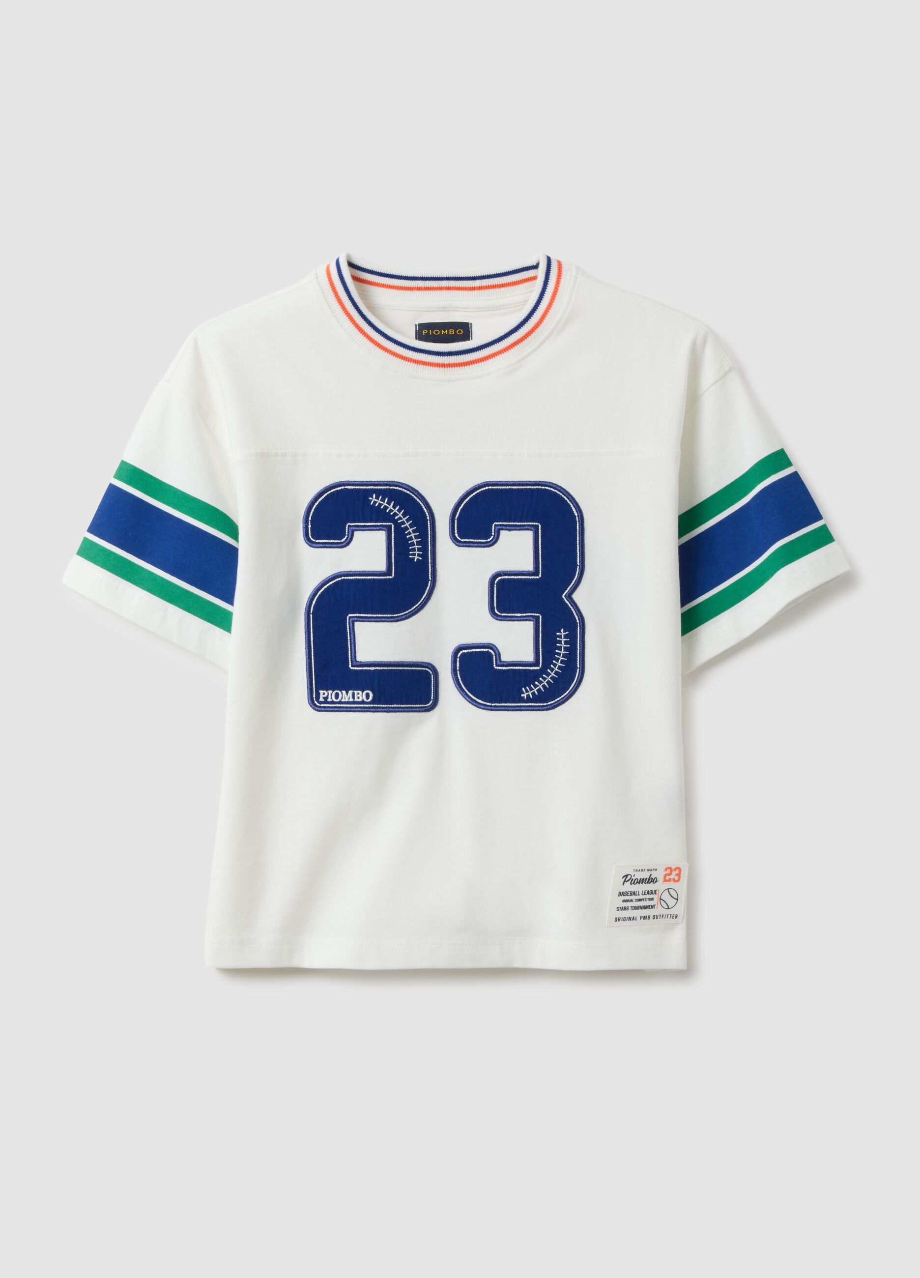 Kids' regular fit multicolour pure cotton T-shirt