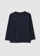 Children's blue pure cotton regular fit jumper_0