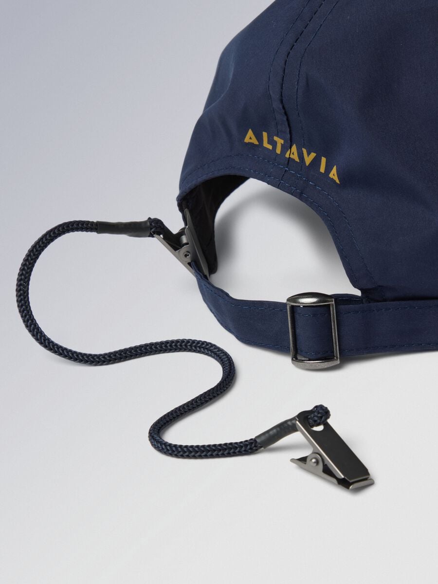 Cappellino sportivo ALTAVIA SAILING blu con visiera_2