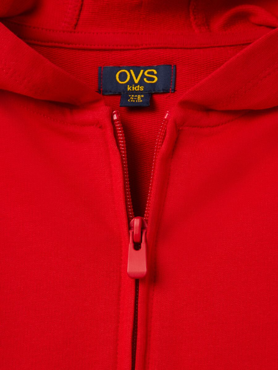 Full-zip in French Terry con cappuccio_2