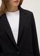 Regular Fit Black Single-Breasted Blazer_3