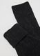 Black socks with metallic fibre_2