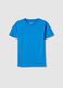 Sky blue pure cotton kids&rsquo; T-shirt, regular fit_0
