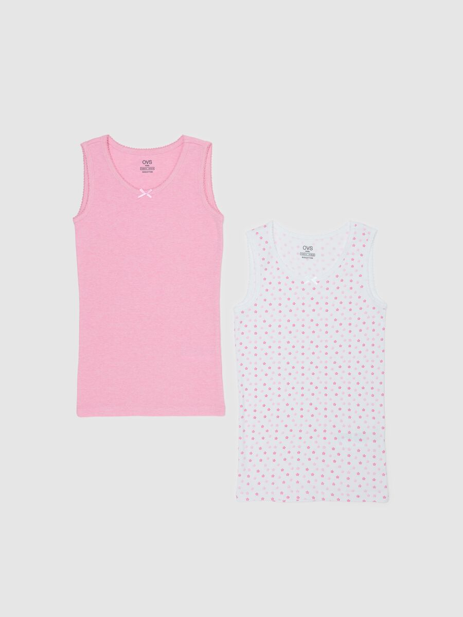Two-pack under vests with bow_0