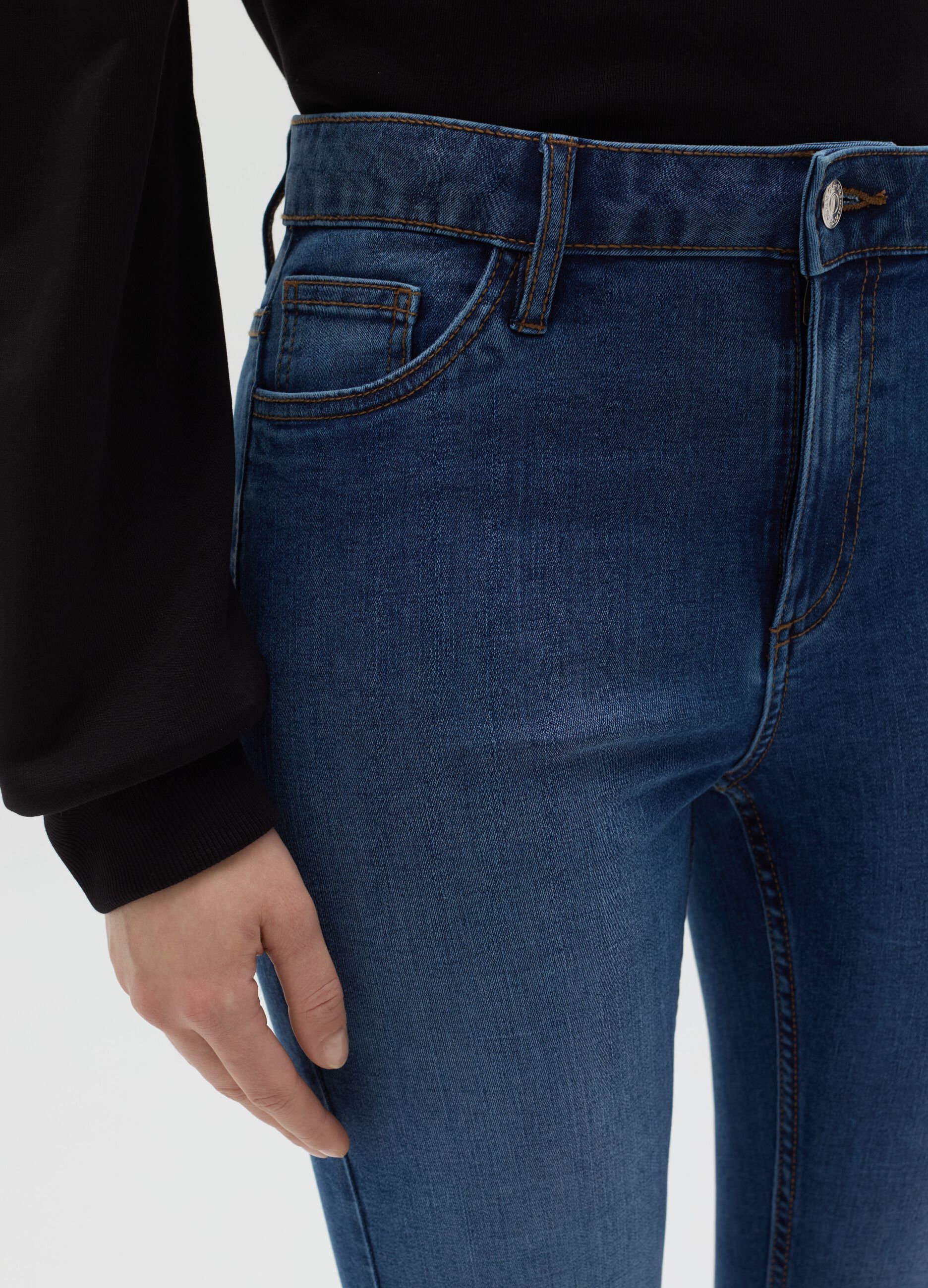 Skinny-fit jeans with five pockets