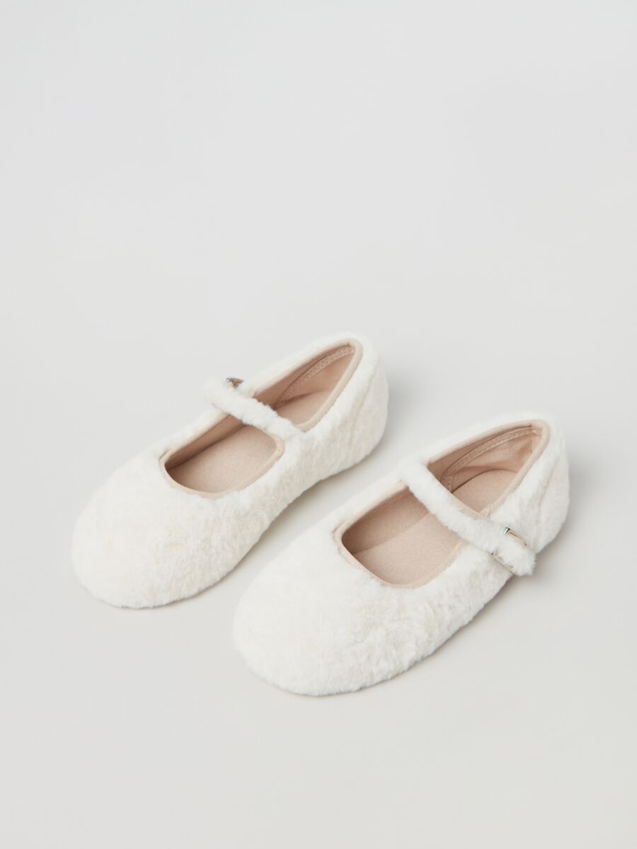 Ballerine in eco pelliccia_1