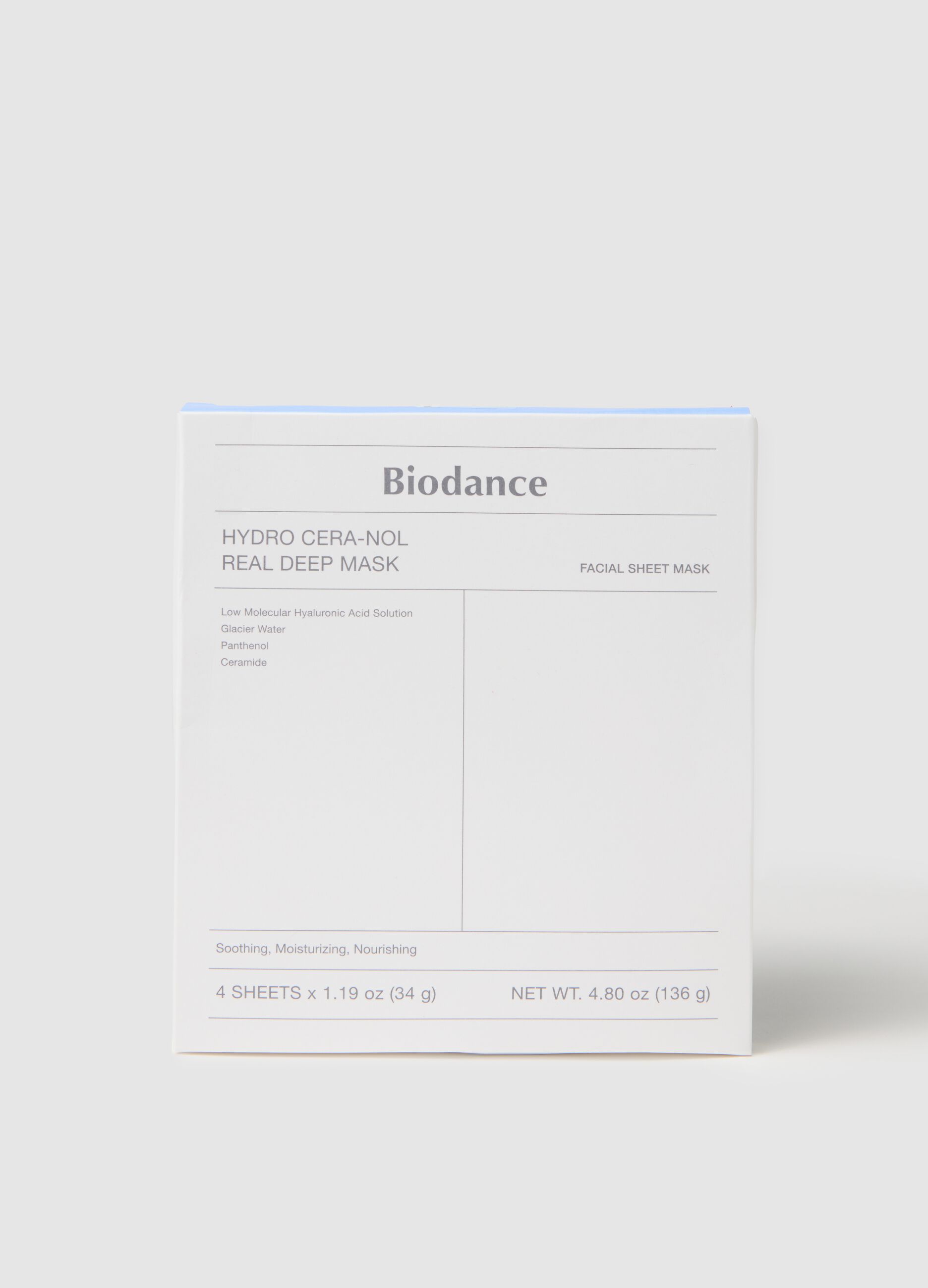 Hydrogel face mask