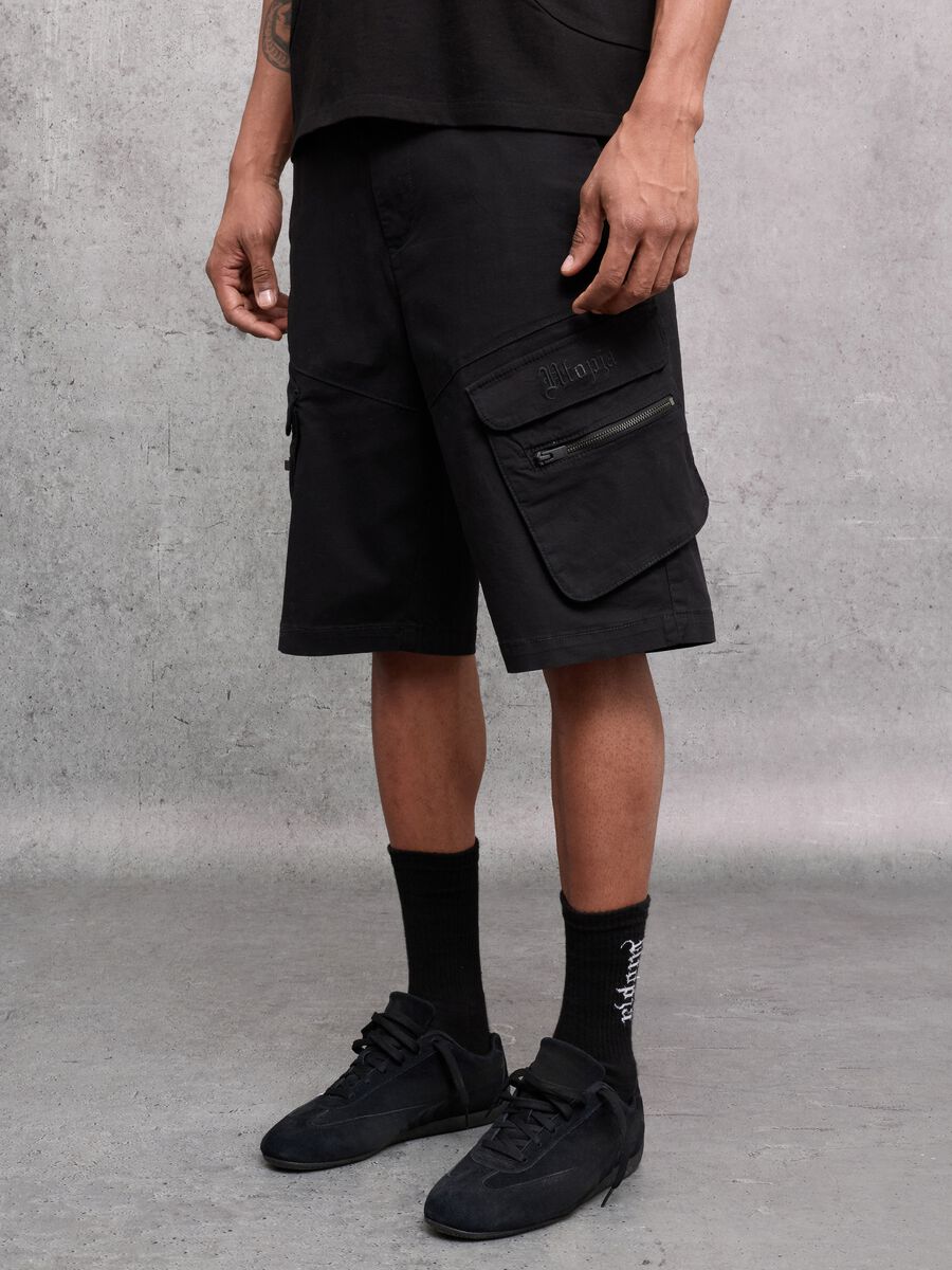 Cargo Shorts Black_1