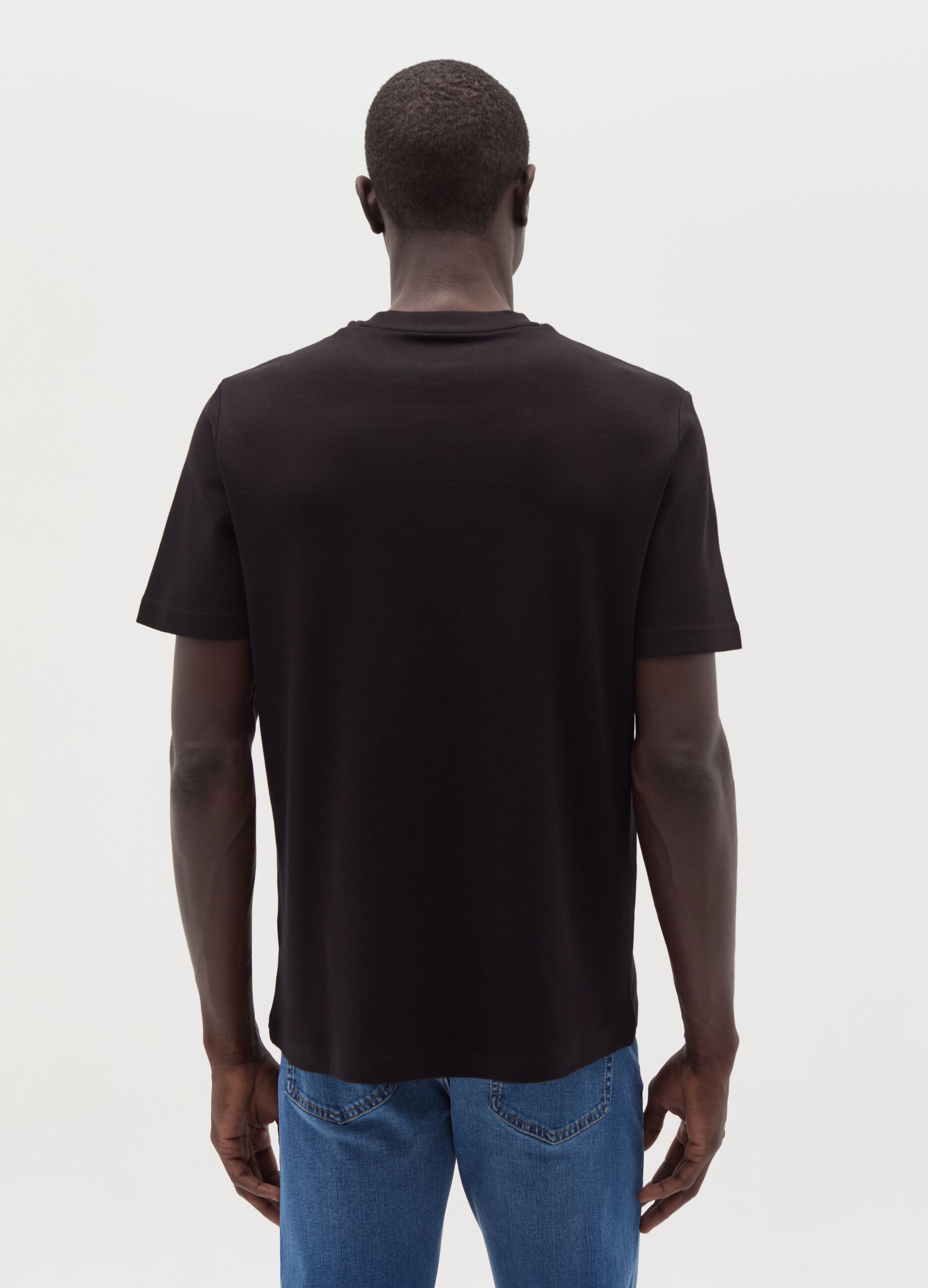 T shirt e Magliette Uomo Nero OVS