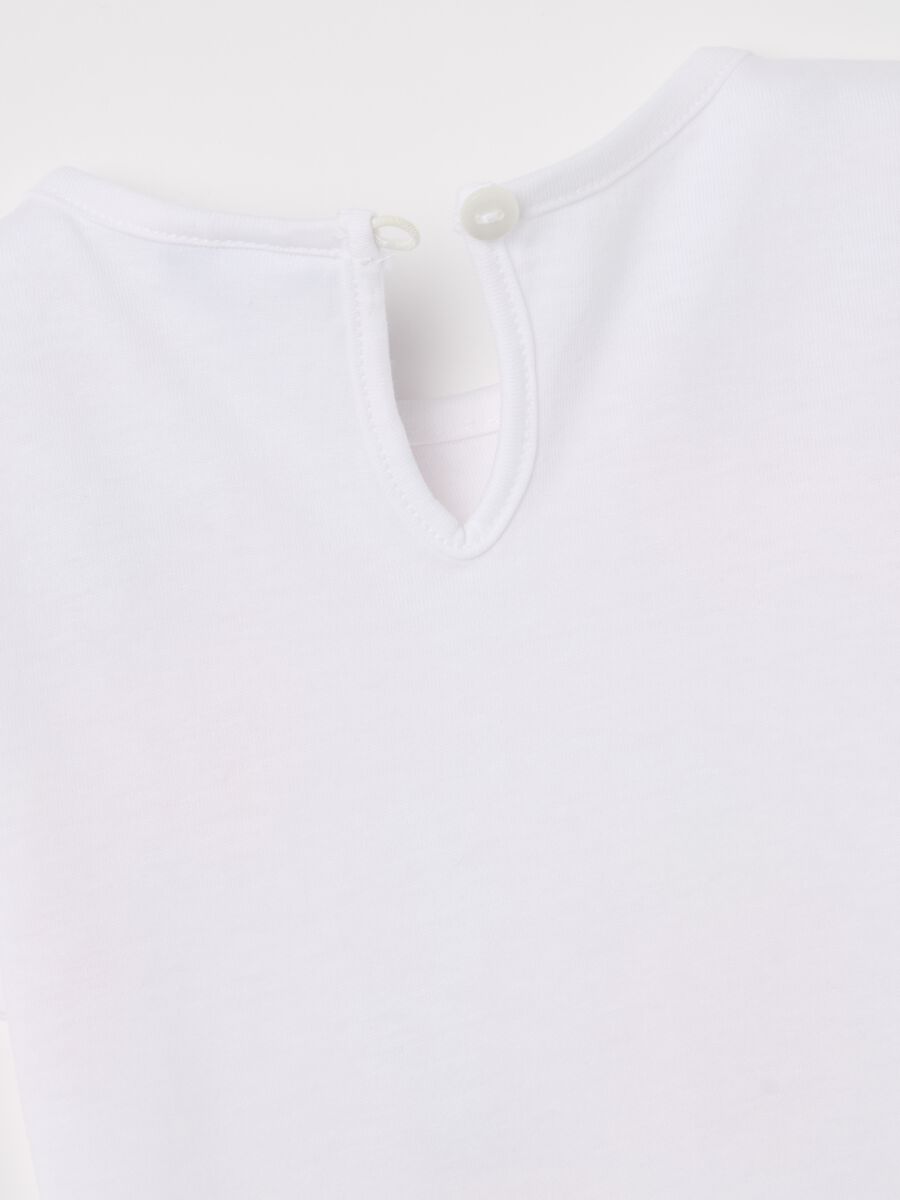 Cotton T-shirt with print_3